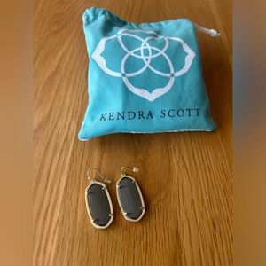 Kendra Scott barely worn grey earrings